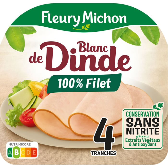 FLEURY MICHON Blanc de dinde sans nitrite