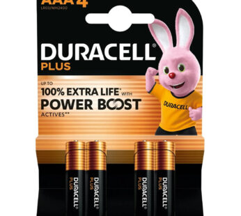 DURACELL Plus Piles alcalines LR03 – type AAA