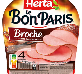 HERTA Le Bon Paris Jambon cuit à la broche