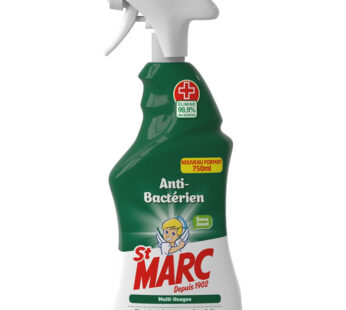 ST MARC Nettoyant spray multi-usages anti-bactérien 750 ml