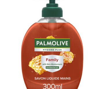 PALMOLIVE Hygiène Plus – Gel lavant mains liquide antibactérien naturel 300 ml