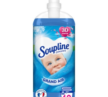 SOUPLINE Grand Air – Adoucissant concentré grand air 1,35L