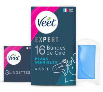 VEET Expert – Bandes de cire aisselles x16