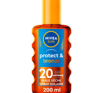 NIVEA Sun Protect & Bronze – Huile sèche bronzante FPS 20 200 ml
