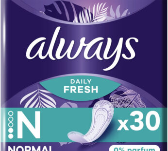 ALWAYS Daily Fresh Protège-slips normal x30