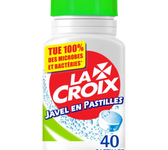 LA CROIX Pastilles de javel 40 pièces