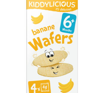 KIDDYLICIOUS – Gaufrettes à la banane dès 6 mois 16g