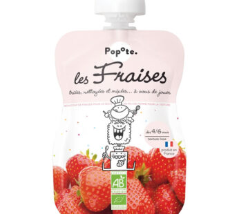 POPOTE – Dessert fraise 120 g