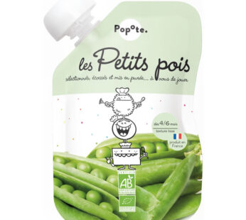 POPOTE – Purée de petit pois 120 g