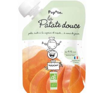 POPOTE – Purée de patate douce 120 g