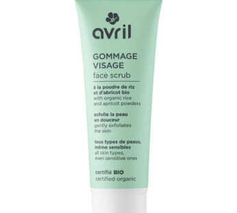 AVRIL – Gommage visage à la poudre de riz et d&rsquo;abricot bio 50 ml