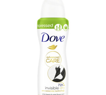 DOVE Advanced Care – Déodorant spray compressé 72h 100 ml
