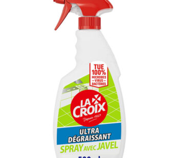 LA CROIX Nettoyant spray dégraissant avec javel 500 ml