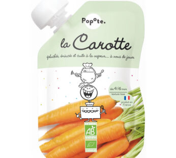 POPOTE – Purée de carotte 120 g