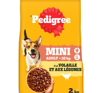PEDIGREE Croquettes pour chien à la volaille et légumes