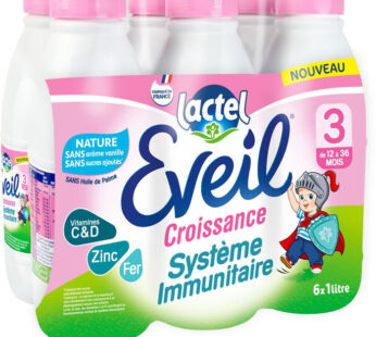 Lait de croissance système immunitaire 12/36 mois LACTEL