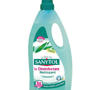 SANYTOL Nettoyant ménager désinfectant à l&rsquo;eucalyptus 1 L