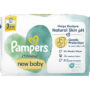 PAMPERS - Harmonie New Baby Lingettes nettoyantes à l'eau 3x46 lingettes