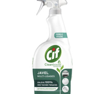 CIF Nettoyant spray ménager au javel 750 ml