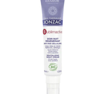 EAU THERMALE JONZAC Sublimactive Soin de nuit anti-âge bio 40 ml