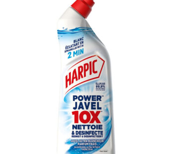 HARPIC Gel nettoyant javel WC blancheur 750 ml