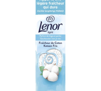 LENOR Light Parfum de linge en perles fraîcheur de coton 235 g