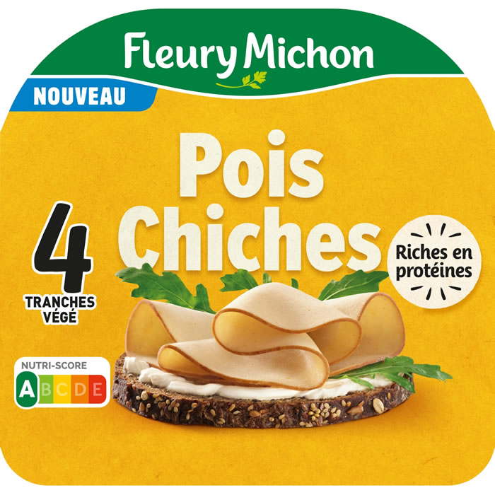 FLEURY MICHON - Tranches végétales de pois chiches