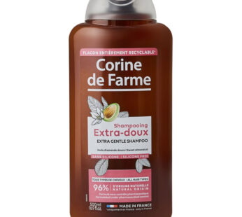 CORINE DE FARME – Shampoing extra-doux à l&rsquo;huile d&rsquo;amande douce 500 ml
