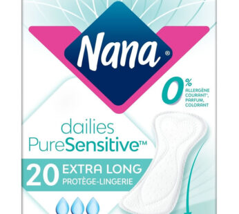 NANA Pure Sensitive Protège-slips extra long x20