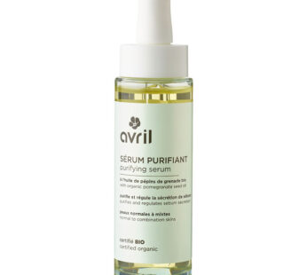 AVRIL – Sérum purifiant visage à l&rsquo;huile de pépins de grenade bio 30 ml