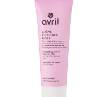 AVRIL – Crème anti-ride à l&rsquo;eau florale de rose bio 50 ml