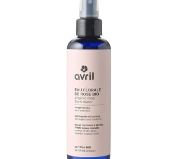 AVRIL – Eau florale tonique rose bio