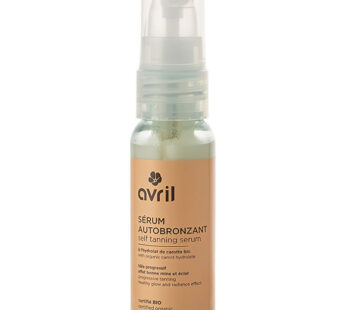 Bio AVRIL – Sérum autobronzant à l&rsquo;hydrolat de carotte bio 30 ml