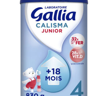 GALLIA Calisma – Lait de croissance junior en poudre dès 18 mois 830g