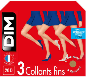 DIM Collants fins taille 2 20D x3
