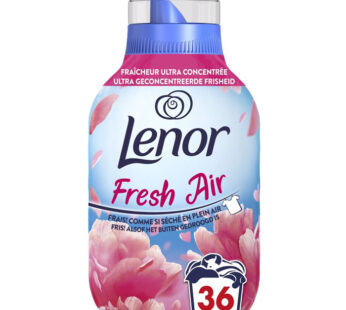 LENOR Fresh Air Adoucissant concentré jardins en fleurs 504 ml
