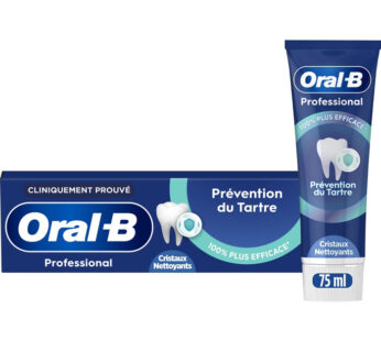 ORAL-B Professional – Dentifrice Prévention du Tartre 75 ml