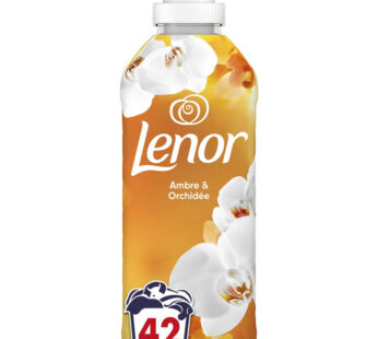 LENOR Adoucissant concentré ambre et orchidée 882 ml