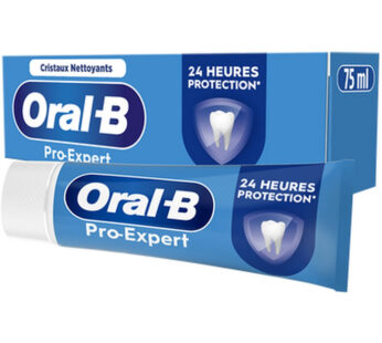ORAL-B Pro Expert – Dentifrice protection aux cristaux nettoyants 75 ml