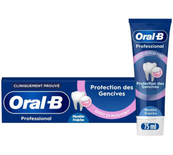 ORAL-B Professional – Dentifrice Protection Gencives Menthe Fraîche 75 ml