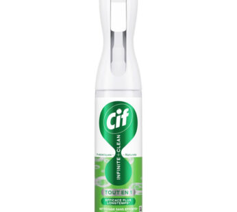 CIF Infinite Clean Nettoyant spray multi-surfaces au citron et citronnelle 280 ml