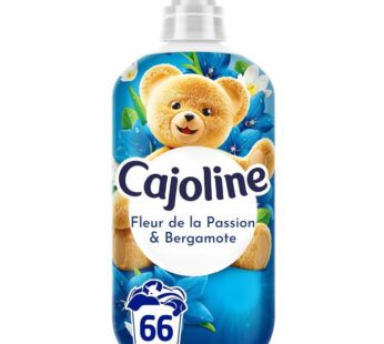 CAJOLINE Adoucissant concentré fleur passion et bergamote 1,4 L