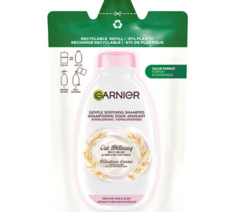 GARNIER Ultra Doux – Recharge shampoing délicatesse d&rsquo;avoine 250 ml