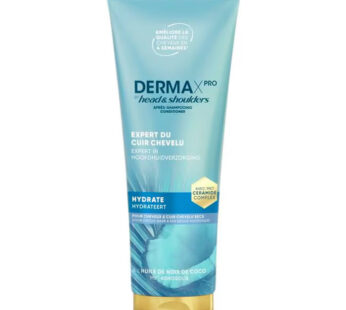 HEAD & SHOULDERS DermaX Pro – Après-shampoing anti-pelliculaire hydratant à la coco 220 ml