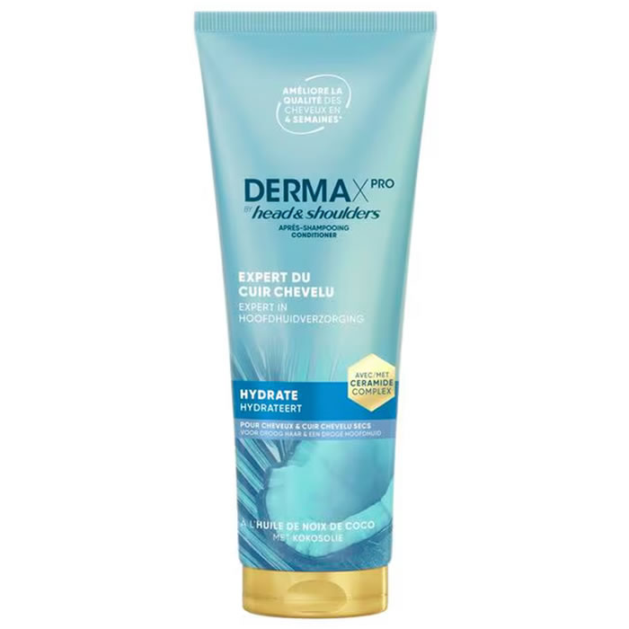 HEAD & SHOULDERS DermaX Pro - Après-shampoing anti-pelliculaire hydratant à la coco 220 ml