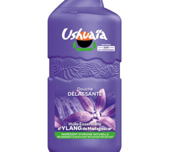 USHUAIA – Gel douche à l&rsquo;huile essentielle d&rsquo;Ylang 280 ml
