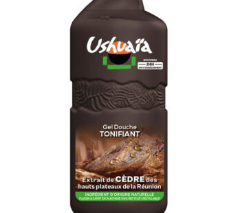 USHUAIA Tonifiant – Gel douche aux extraits de cèdre 490 ml
