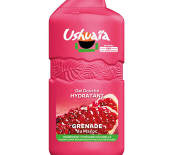 USHUAIA – Gel douche à la grenade du Maroc 280 ml