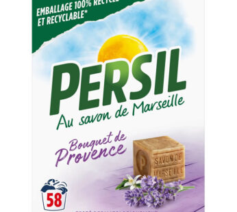 PERSIL Lessive en poudre bouquet de provence Grand Format 58 lavages