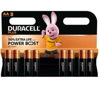 DURACELL Plus Piles alcalines LR06 – type AA (x8)